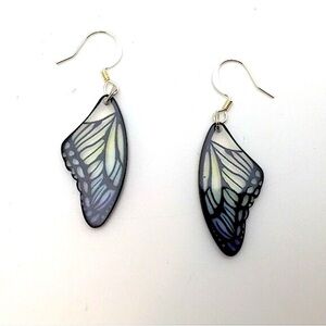 Translucent Butterfly Wing Ear Jewelry